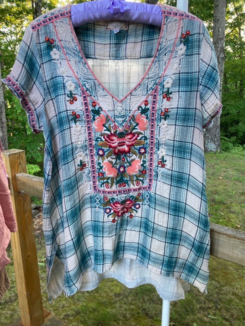 Johnny Was Boho Blouse / M